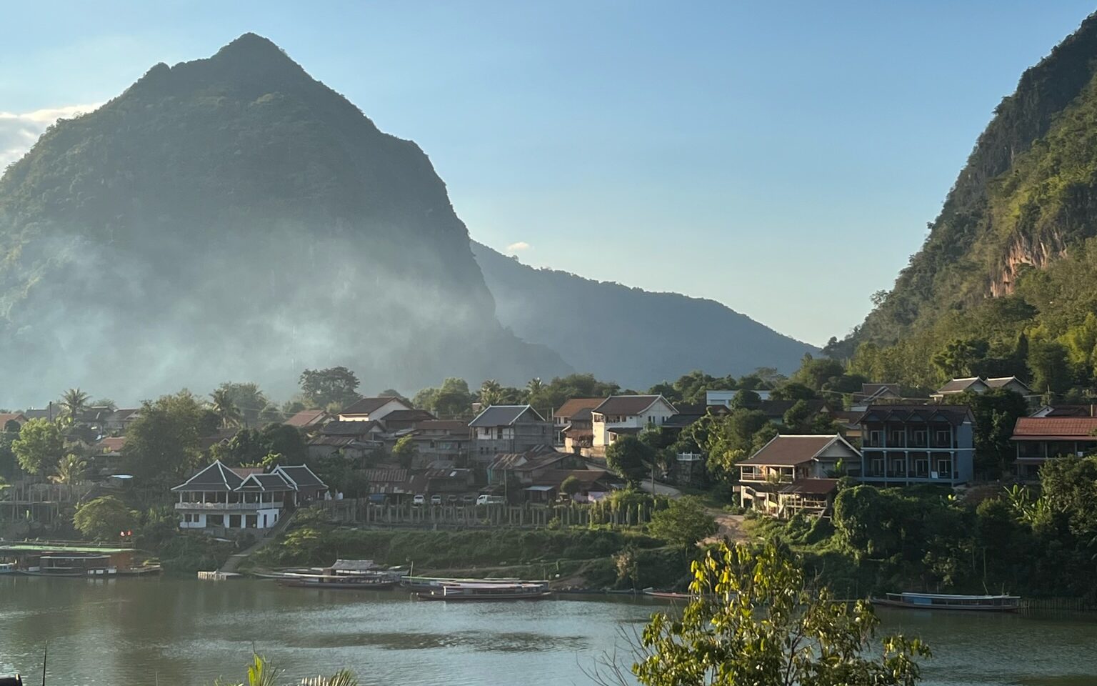 Nong Khiaw, Laos. 